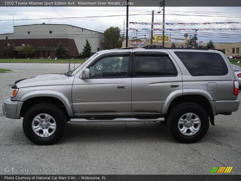 Millennium Silver Metallic / Gray 2002 Toyota 4Runner Sport Edition 4x4