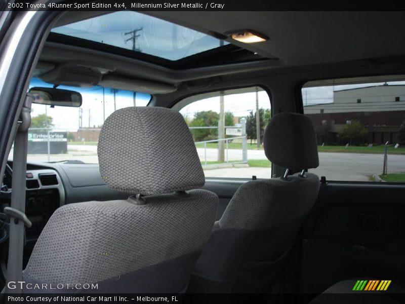 Millennium Silver Metallic / Gray 2002 Toyota 4Runner Sport Edition 4x4