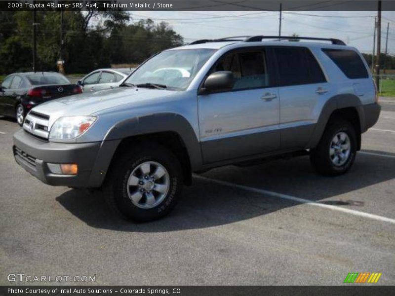 Titanium Metallic / Stone 2003 Toyota 4Runner SR5 4x4