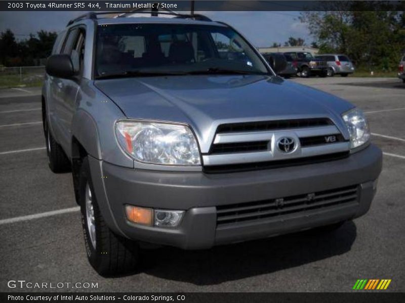 Titanium Metallic / Stone 2003 Toyota 4Runner SR5 4x4