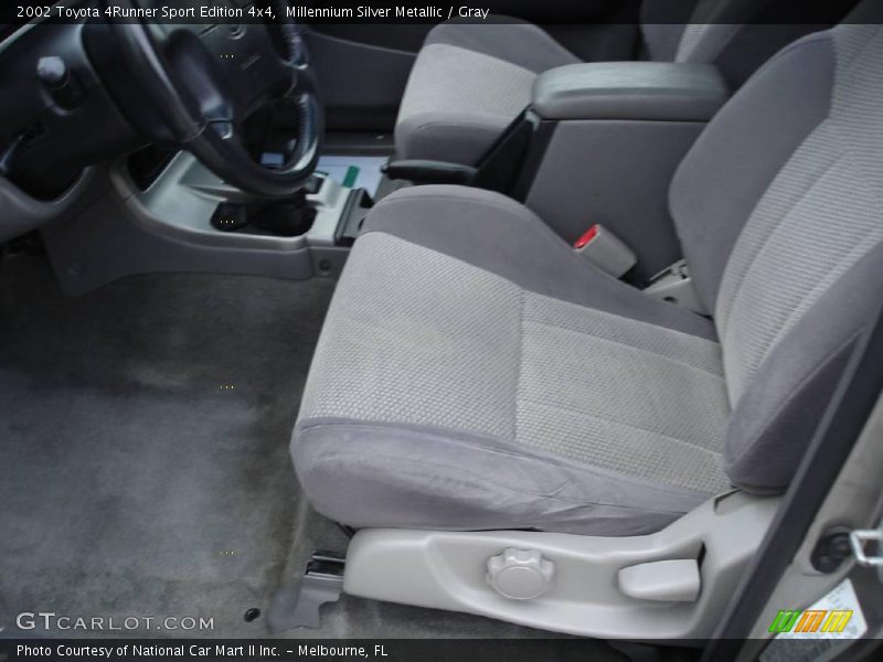 Millennium Silver Metallic / Gray 2002 Toyota 4Runner Sport Edition 4x4