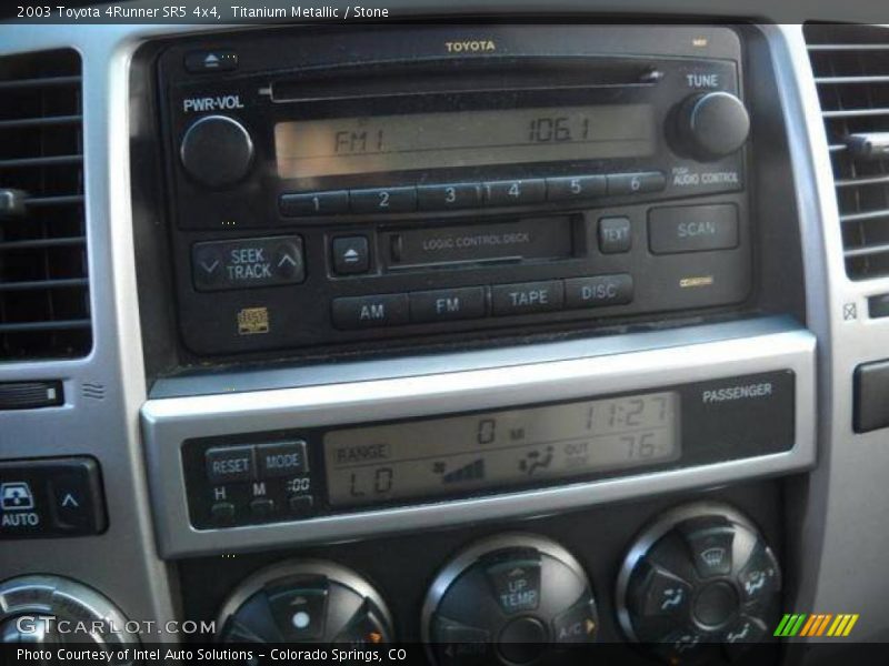 Titanium Metallic / Stone 2003 Toyota 4Runner SR5 4x4