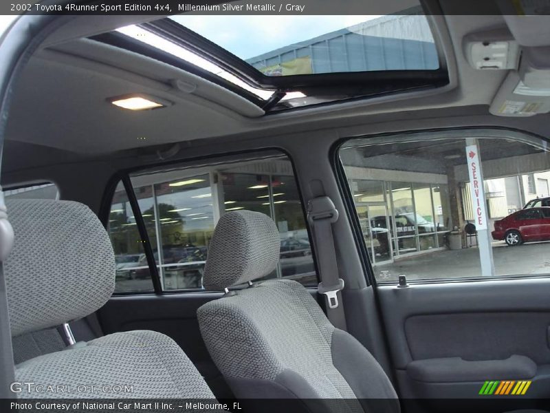 Millennium Silver Metallic / Gray 2002 Toyota 4Runner Sport Edition 4x4