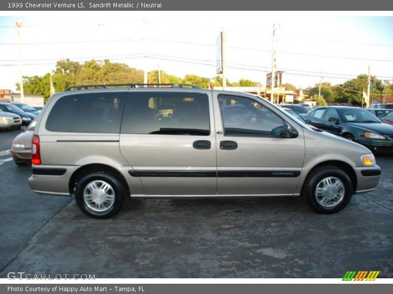 Sandrift Metallic / Neutral 1999 Chevrolet Venture LS