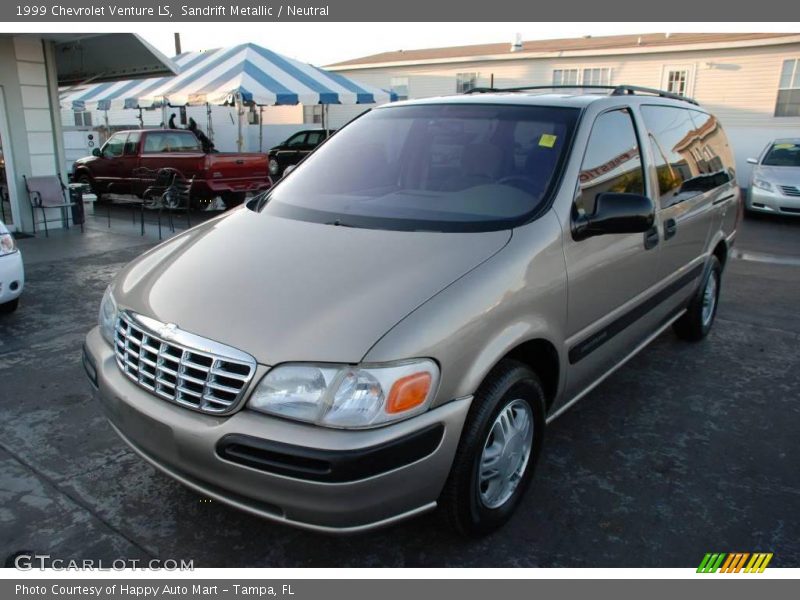 Sandrift Metallic / Neutral 1999 Chevrolet Venture LS