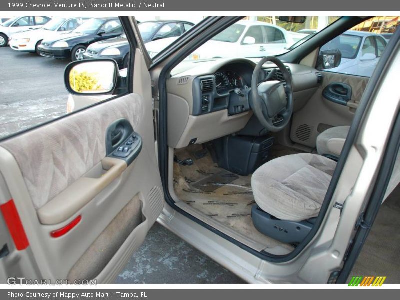 Sandrift Metallic / Neutral 1999 Chevrolet Venture LS