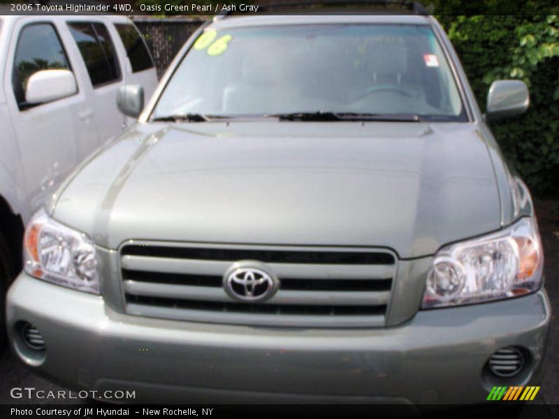 Oasis Green Pearl / Ash Gray 2006 Toyota Highlander 4WD