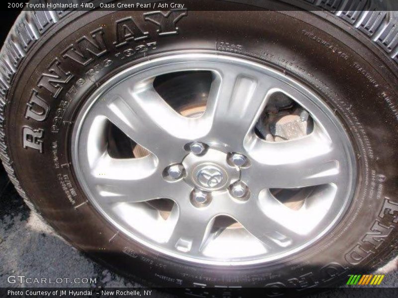 Oasis Green Pearl / Ash Gray 2006 Toyota Highlander 4WD