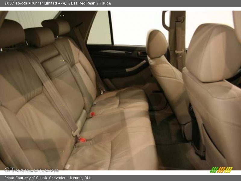 Salsa Red Pearl / Taupe 2007 Toyota 4Runner Limited 4x4