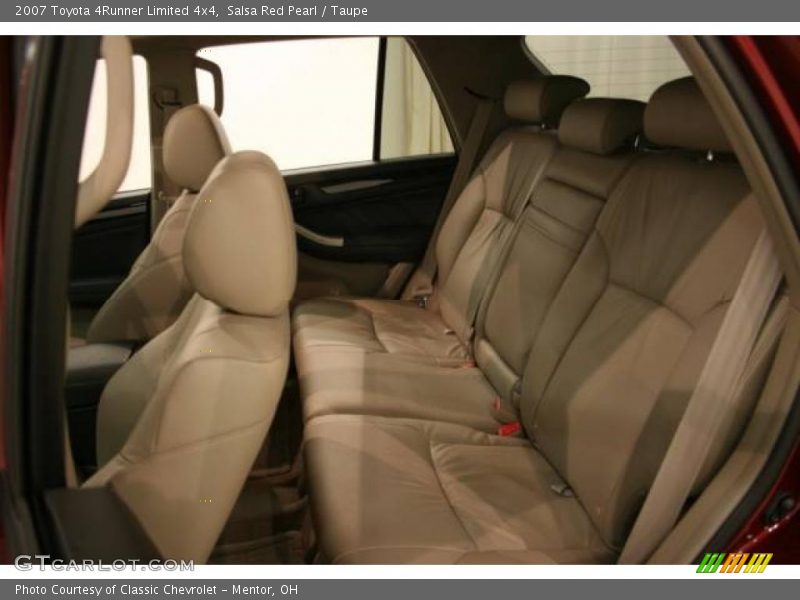 Salsa Red Pearl / Taupe 2007 Toyota 4Runner Limited 4x4