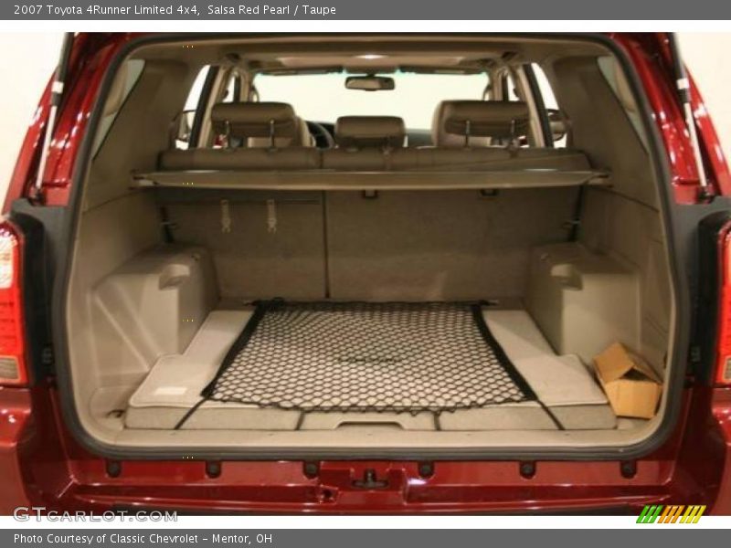 Salsa Red Pearl / Taupe 2007 Toyota 4Runner Limited 4x4
