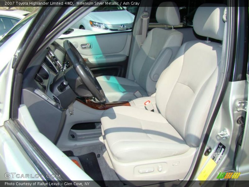 Millenium Silver Metallic / Ash Gray 2007 Toyota Highlander Limited 4WD