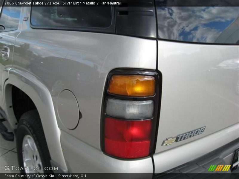 Silver Birch Metallic / Tan/Neutral 2006 Chevrolet Tahoe Z71 4x4
