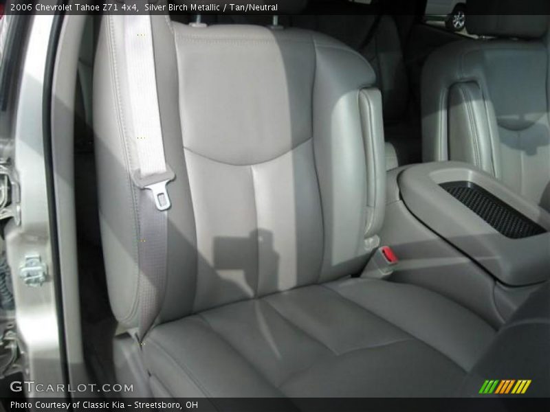 Silver Birch Metallic / Tan/Neutral 2006 Chevrolet Tahoe Z71 4x4