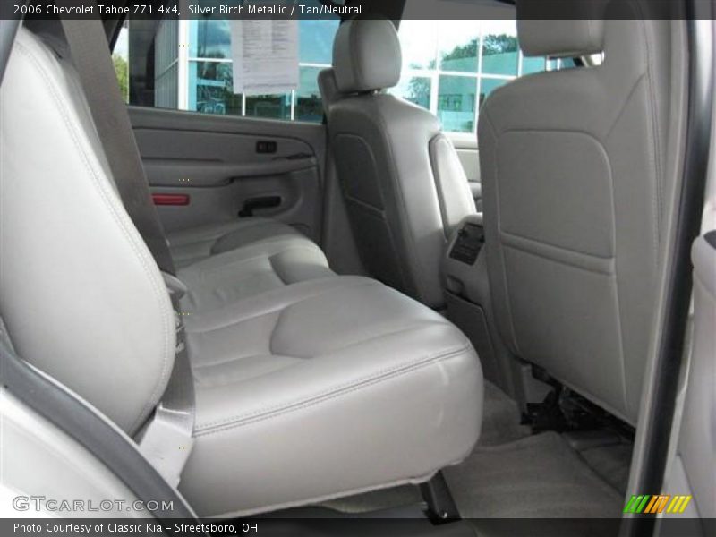 Silver Birch Metallic / Tan/Neutral 2006 Chevrolet Tahoe Z71 4x4