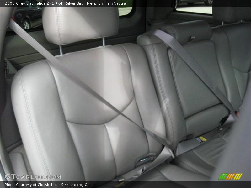 Silver Birch Metallic / Tan/Neutral 2006 Chevrolet Tahoe Z71 4x4