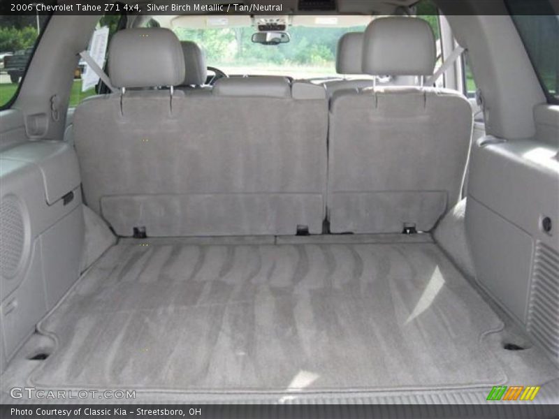 Silver Birch Metallic / Tan/Neutral 2006 Chevrolet Tahoe Z71 4x4