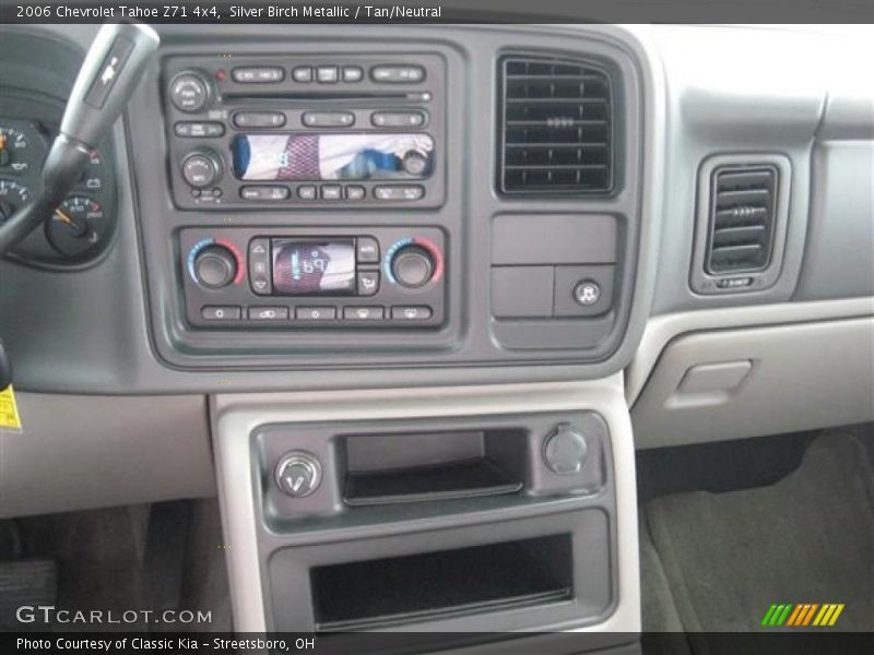 Silver Birch Metallic / Tan/Neutral 2006 Chevrolet Tahoe Z71 4x4