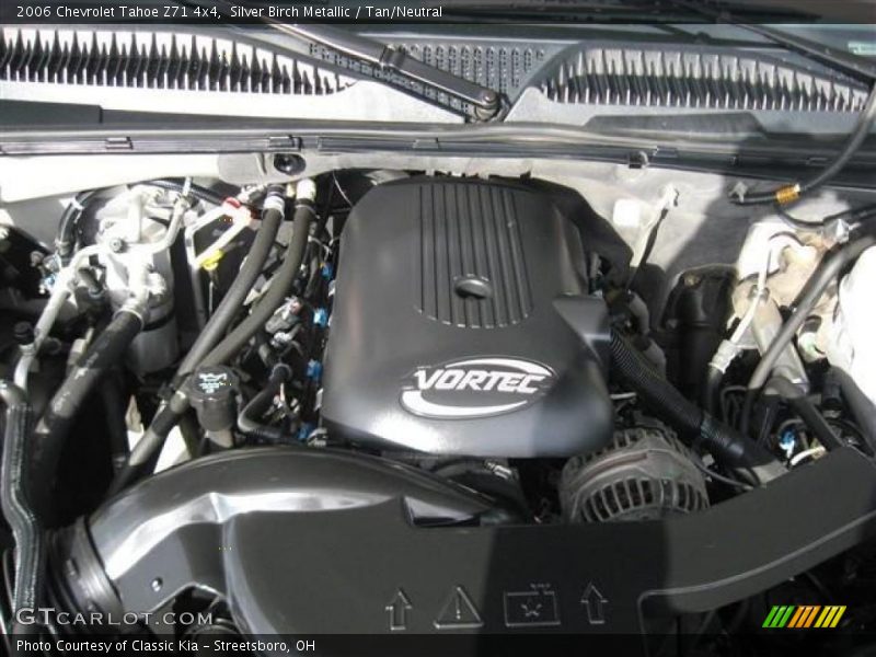 Silver Birch Metallic / Tan/Neutral 2006 Chevrolet Tahoe Z71 4x4