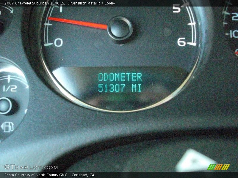 Silver Birch Metallic / Ebony 2007 Chevrolet Suburban 1500 LS