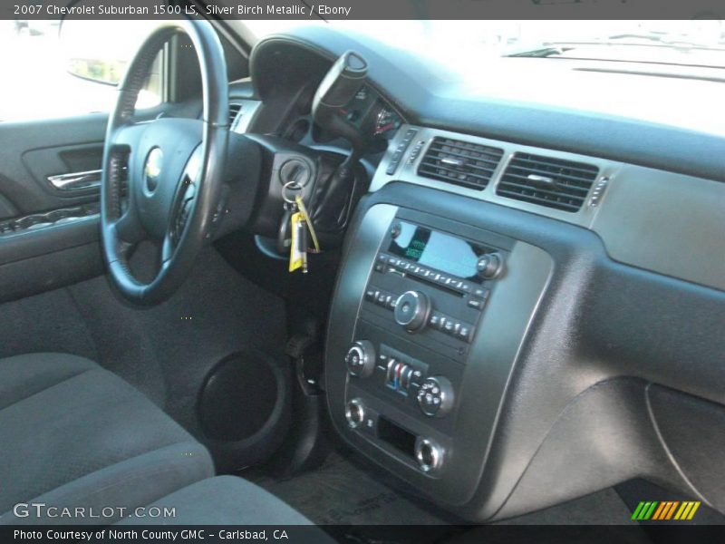 Silver Birch Metallic / Ebony 2007 Chevrolet Suburban 1500 LS