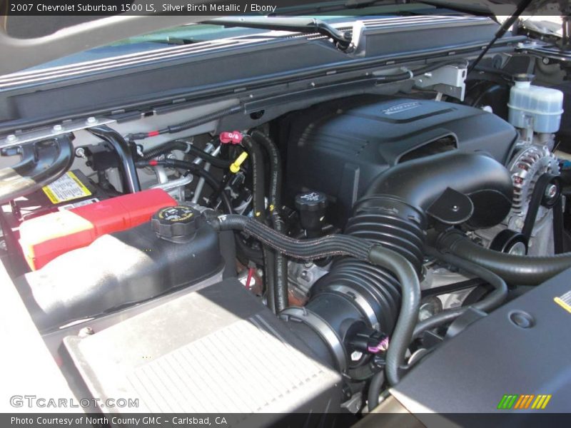 Silver Birch Metallic / Ebony 2007 Chevrolet Suburban 1500 LS