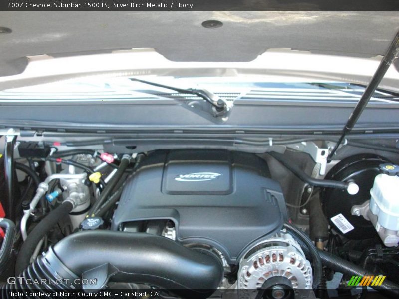 Silver Birch Metallic / Ebony 2007 Chevrolet Suburban 1500 LS