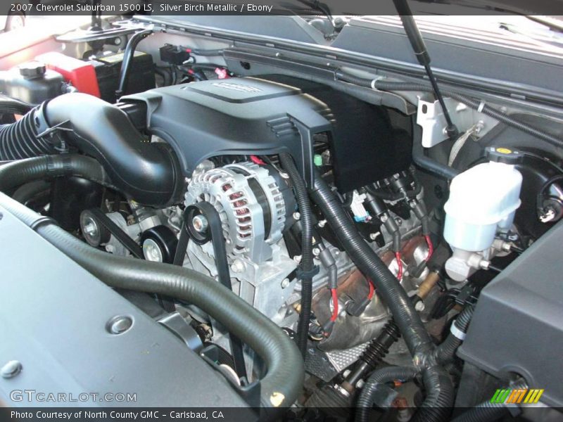 Silver Birch Metallic / Ebony 2007 Chevrolet Suburban 1500 LS