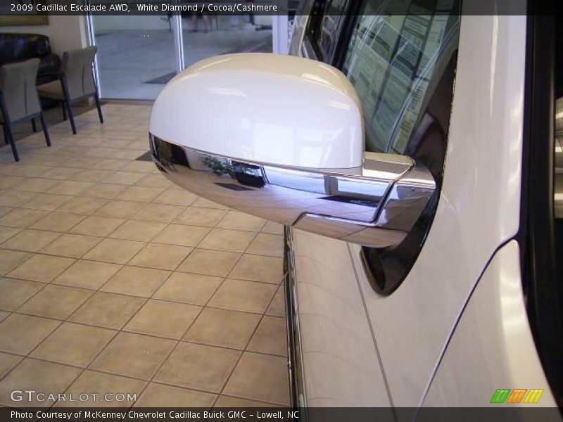 White Diamond / Cocoa/Cashmere 2009 Cadillac Escalade AWD