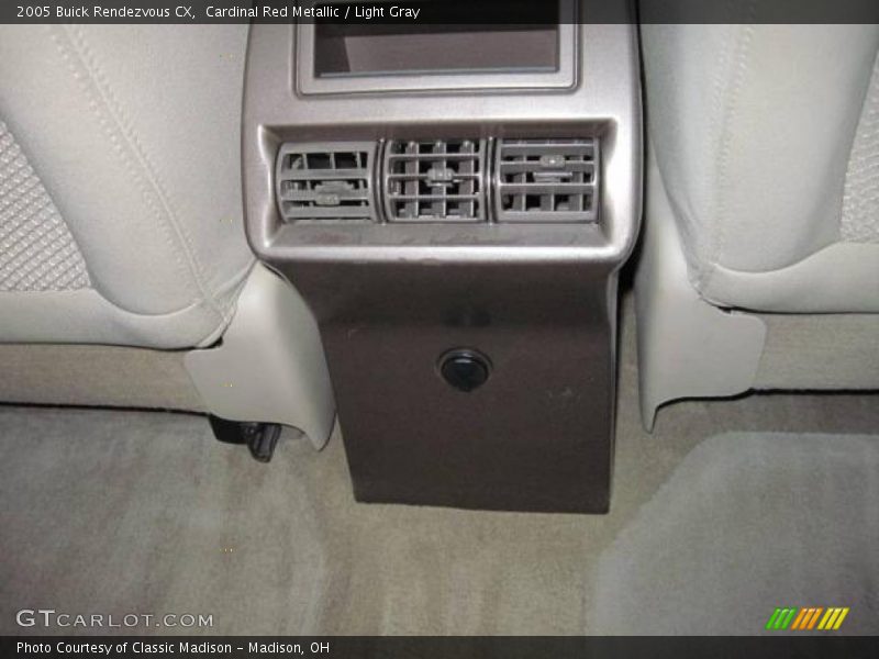Cardinal Red Metallic / Light Gray 2005 Buick Rendezvous CX