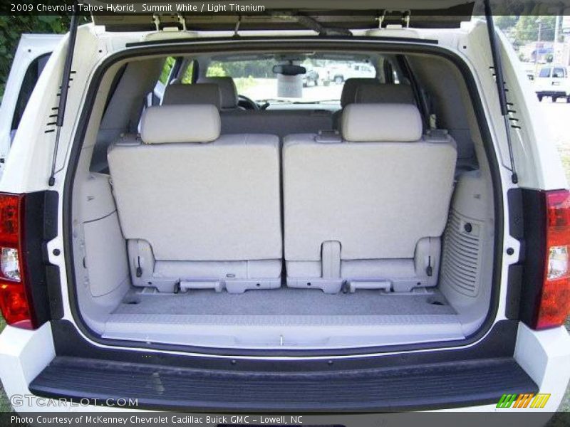 Summit White / Light Titanium 2009 Chevrolet Tahoe Hybrid