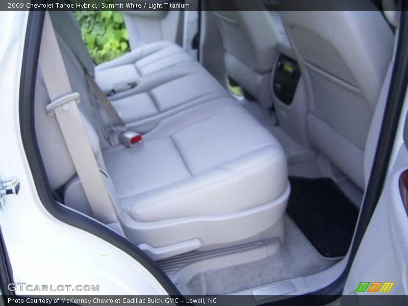 Summit White / Light Titanium 2009 Chevrolet Tahoe Hybrid