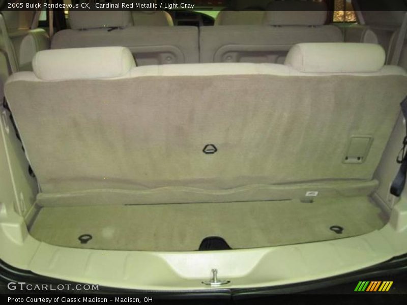 Cardinal Red Metallic / Light Gray 2005 Buick Rendezvous CX