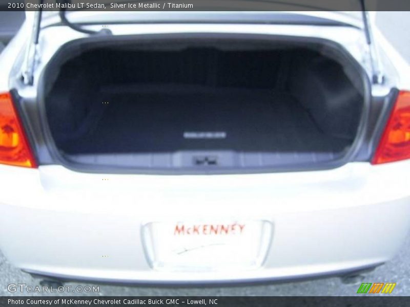 Silver Ice Metallic / Titanium 2010 Chevrolet Malibu LT Sedan