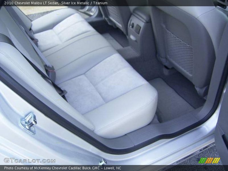 Silver Ice Metallic / Titanium 2010 Chevrolet Malibu LT Sedan