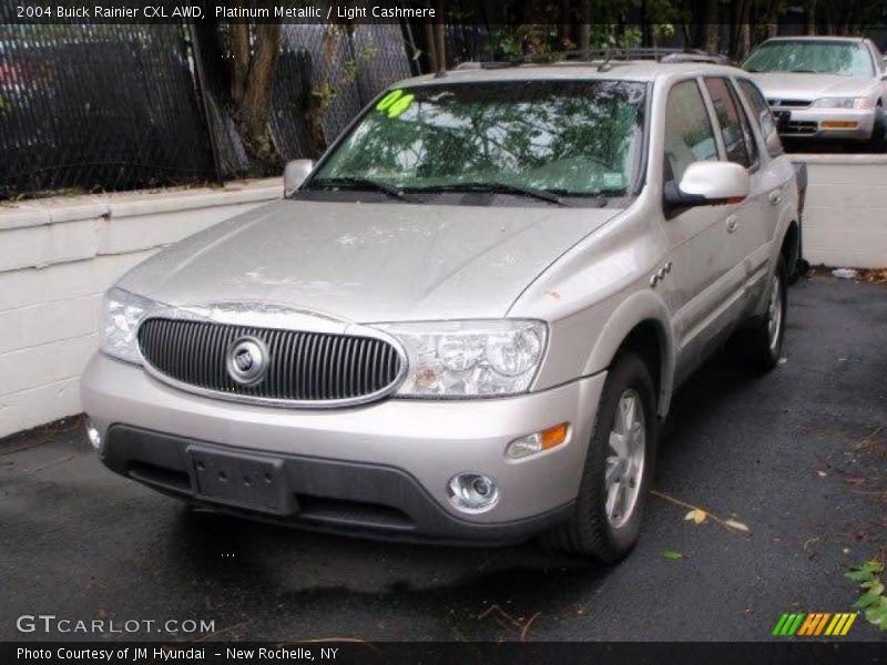 Platinum Metallic / Light Cashmere 2004 Buick Rainier CXL AWD