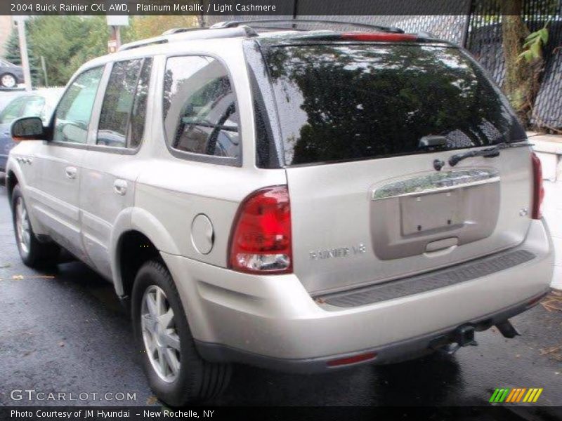 Platinum Metallic / Light Cashmere 2004 Buick Rainier CXL AWD