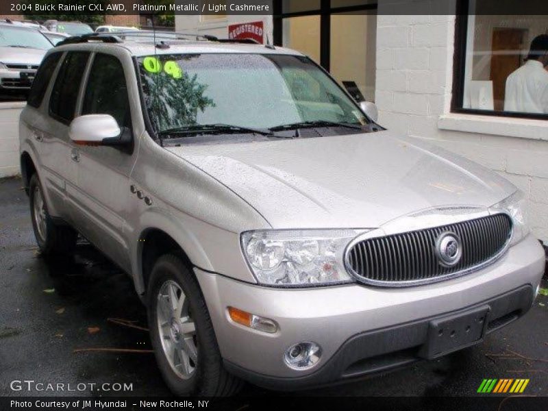 Platinum Metallic / Light Cashmere 2004 Buick Rainier CXL AWD