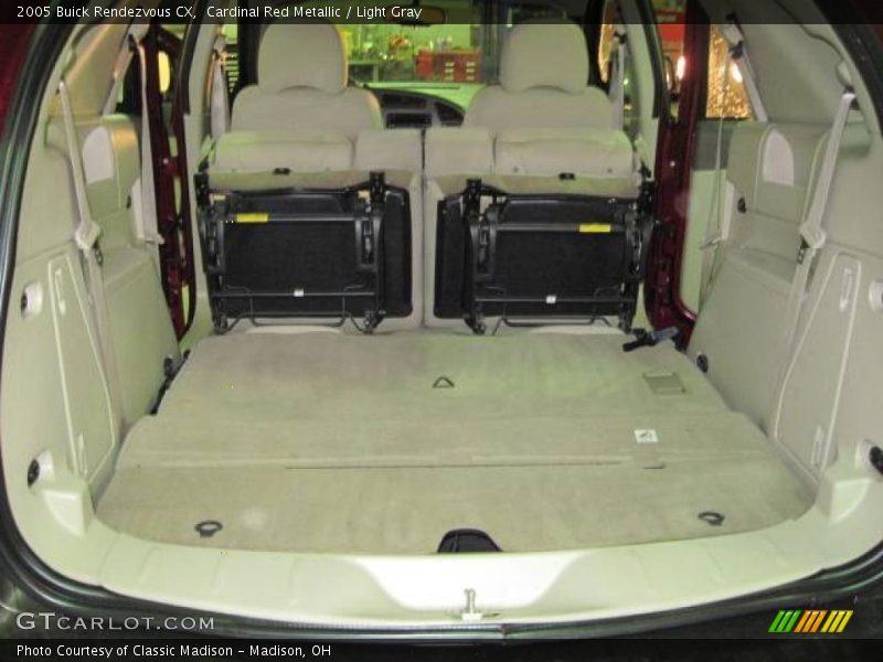 Cardinal Red Metallic / Light Gray 2005 Buick Rendezvous CX