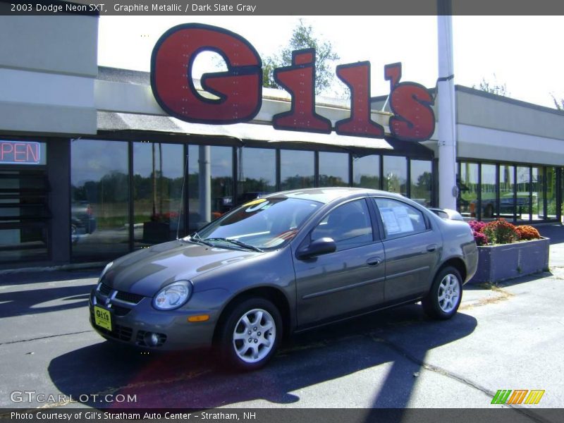Graphite Metallic / Dark Slate Gray 2003 Dodge Neon SXT