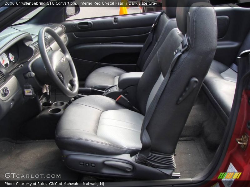 Inferno Red Crystal Pearl / Dark Slate Gray 2006 Chrysler Sebring GTC Convertible