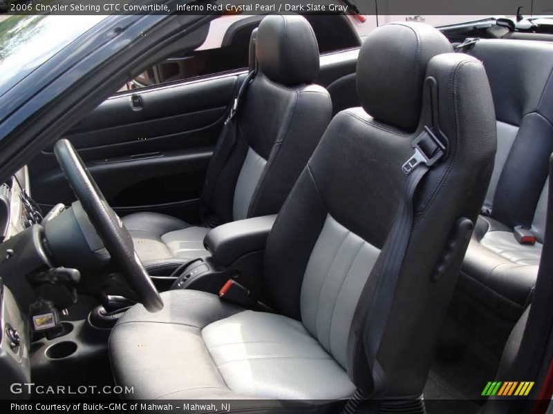 Inferno Red Crystal Pearl / Dark Slate Gray 2006 Chrysler Sebring GTC Convertible