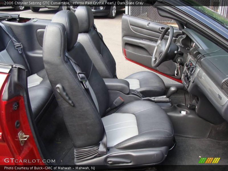 Inferno Red Crystal Pearl / Dark Slate Gray 2006 Chrysler Sebring GTC Convertible