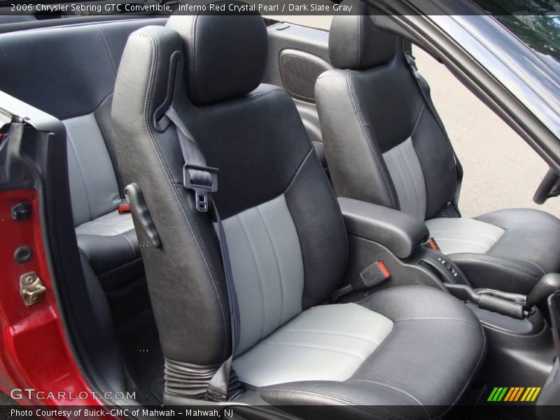 Inferno Red Crystal Pearl / Dark Slate Gray 2006 Chrysler Sebring GTC Convertible