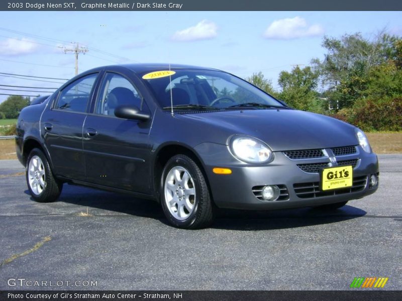 Graphite Metallic / Dark Slate Gray 2003 Dodge Neon SXT