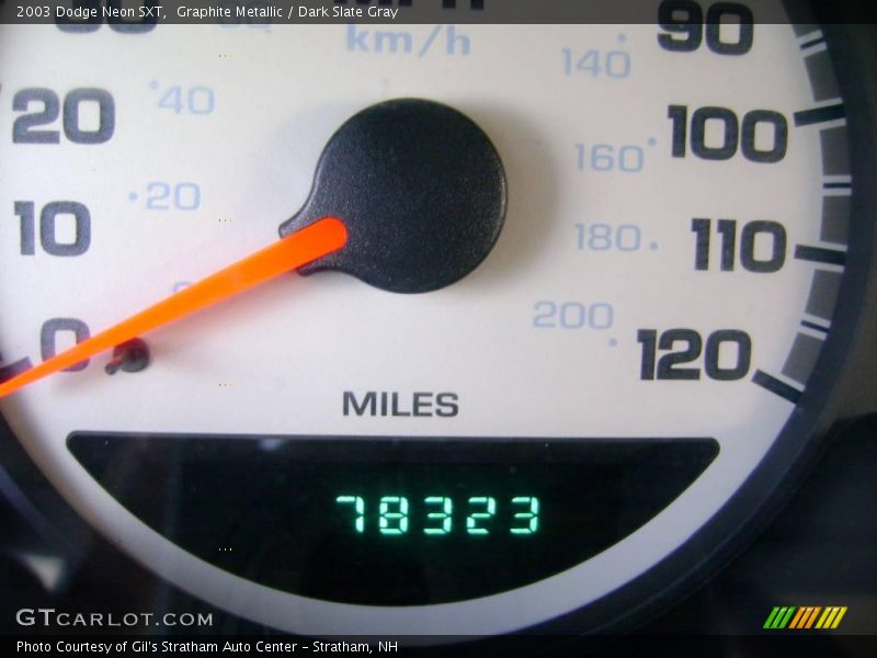 Graphite Metallic / Dark Slate Gray 2003 Dodge Neon SXT