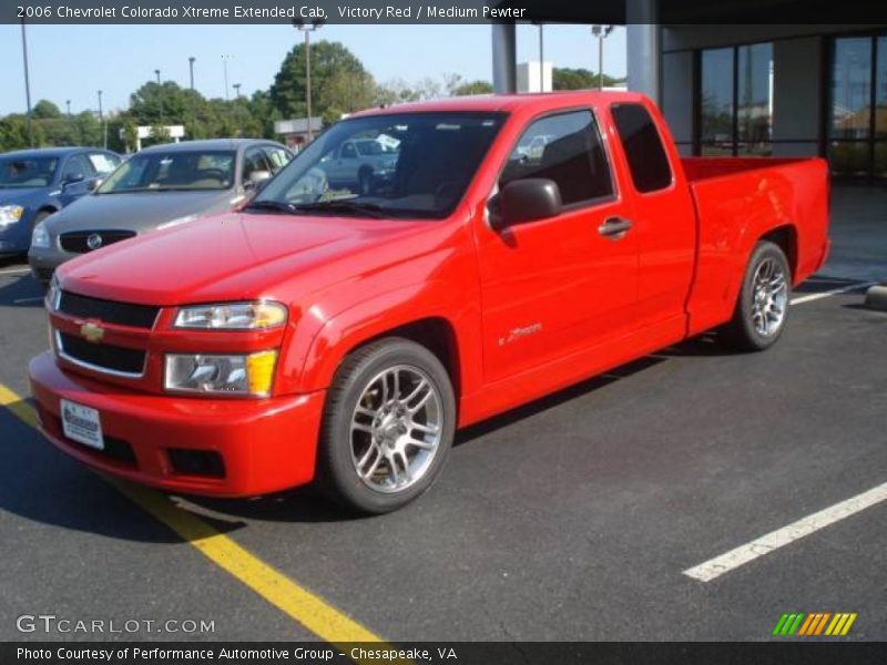 Victory Red / Medium Pewter 2006 Chevrolet Colorado Xtreme Extended Cab