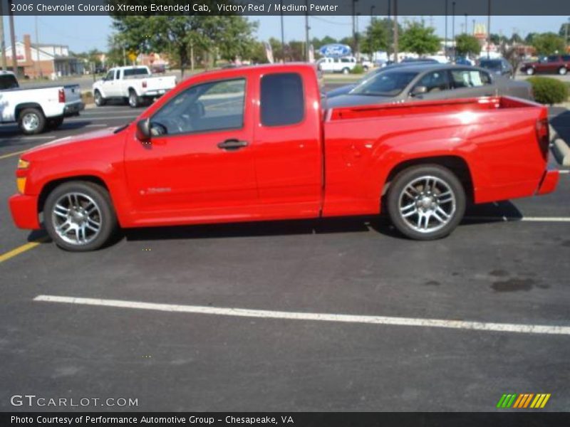 Victory Red / Medium Pewter 2006 Chevrolet Colorado Xtreme Extended Cab