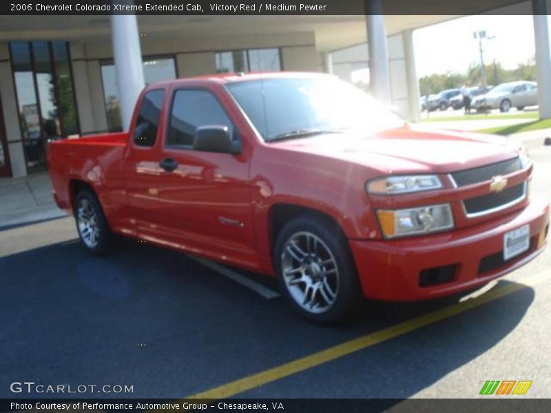 Victory Red / Medium Pewter 2006 Chevrolet Colorado Xtreme Extended Cab