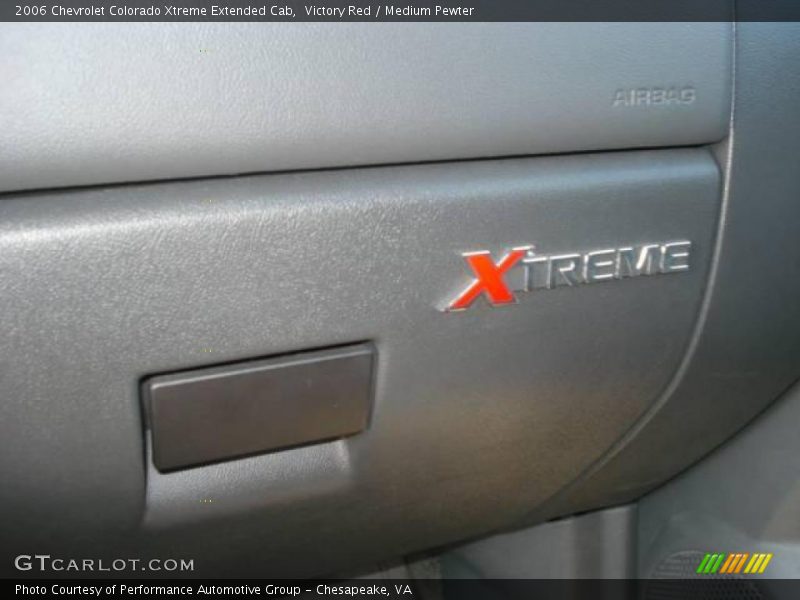 Victory Red / Medium Pewter 2006 Chevrolet Colorado Xtreme Extended Cab